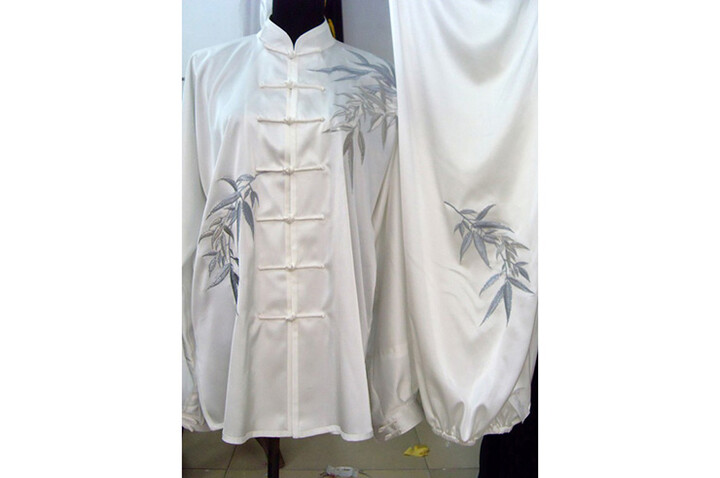 Vestido Tai Chi Bordado, Flor 15