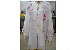 Tai Chi Cloak Embroidered Flower 1