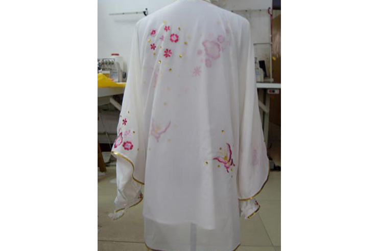 Voile Taiji Brodée Fleur 1