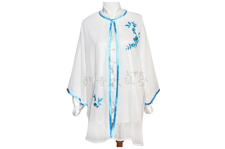 Tai Chi Cloak Embroidered Flower 2