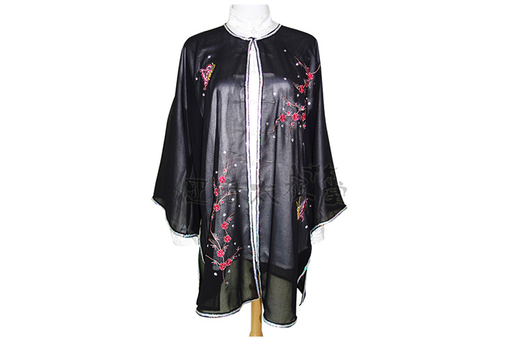 Tai Chi Cloak Embroidered Flower 3