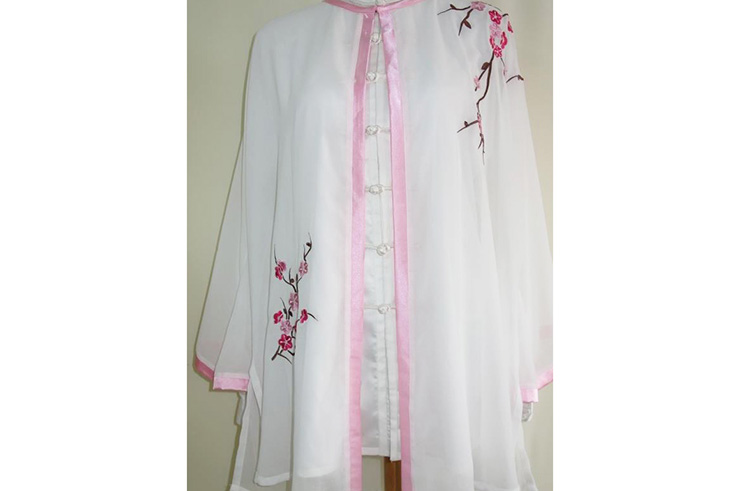 Tai Chi Cloak Embroidered Flower 6
