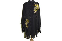 Vela Taiji Bordado Bambu
