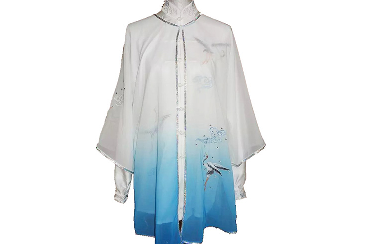 Tai Chi Cloak Embroidered Crane 1