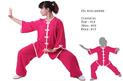 Custom Uniform, Taiji Western Style, Maple