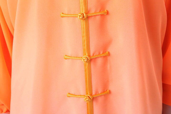Tenue Tai Chi Dégradé Bicolore, imitation soie