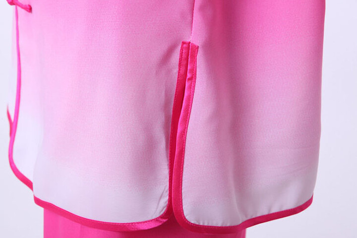 Tenue Tai Chi Dégradé Bicolore, imitation soie