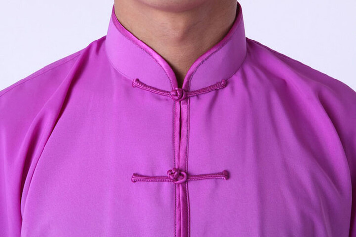 Tenue Tai Chi Dégradé Bicolore, imitation soie