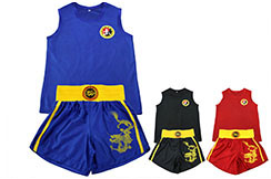 Chinese Sanda Boxing Uniform - Dragon, Hua Xin