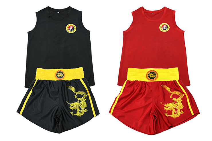 Chinese Sanda Boxing Uniform - Dragon, Hua Xin