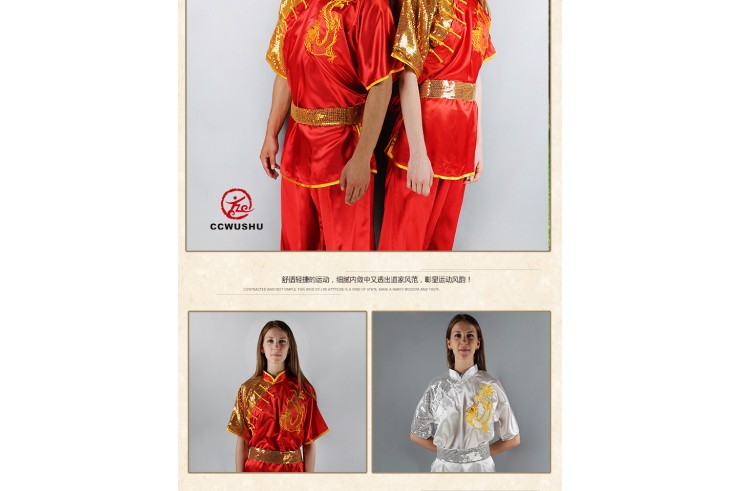 Tenue Chang Quan Dragon «CCWUSHU » 2