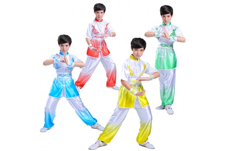 Chang Quan Uniform, Gradient Tones, Bicolor, Imitation soie