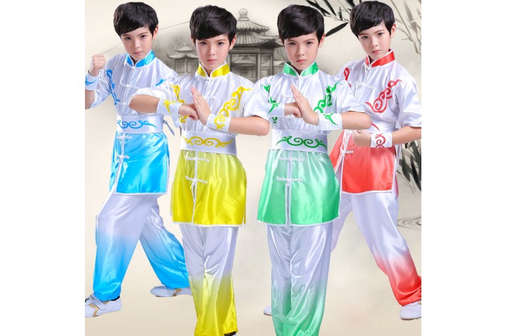 Chang Quan Uniform, Gradient Tones, Bicolor, Imitation soie