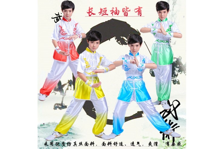 Chang Quan Uniform, Gradient Tones, Bicolor, Imitation soie