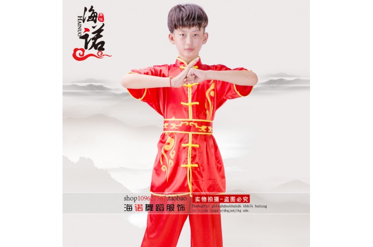Tenue Chang Quan Avec Dragon «Hai Nuo »