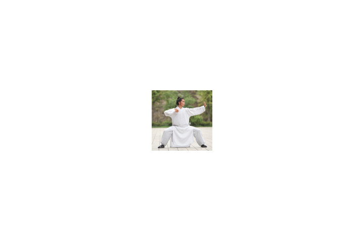 Vestido Wudang Daopao Longo