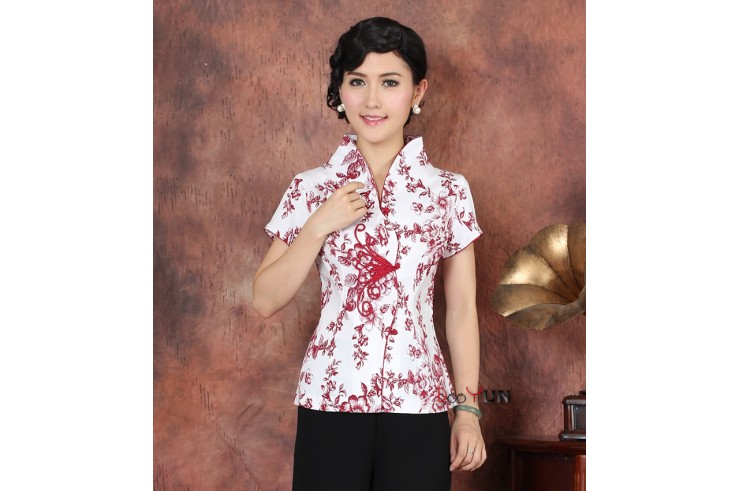 Camisa tradicional «Tangzhuang» Mujer, Dooyun