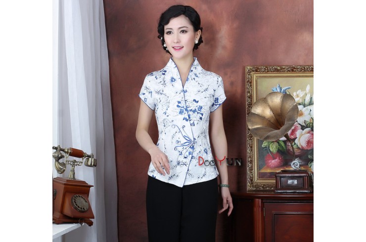 Camisa tradicional «Tangzhuang» Mujer, Dooyun