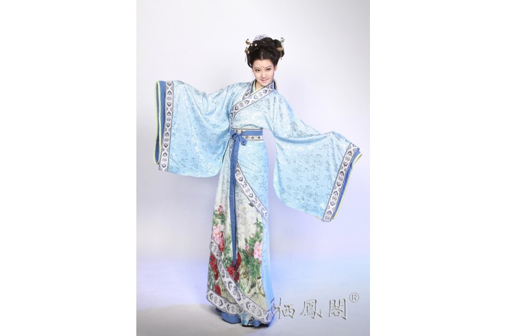 Hanfu, Traje Tradicional Chino, Mujer 9