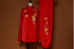 Tenue Tai Chi Brodée, Fleur 6