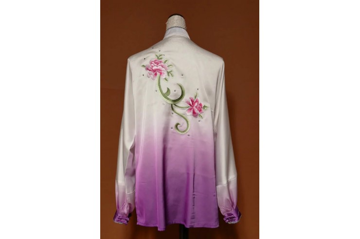 Traje Tai Chi Bordado, Flor 2