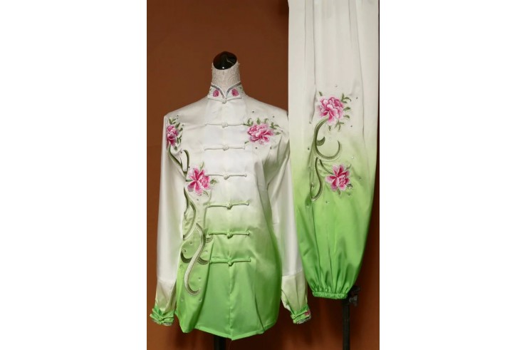 Traje Tai Chi Bordado, Flor 2