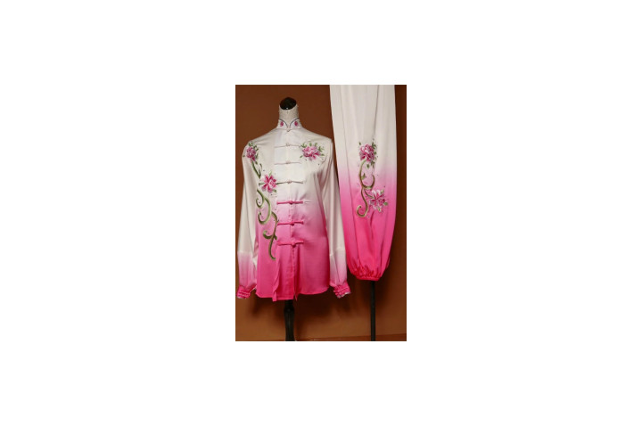Tenue Tai Chi Brodée, Fleur 2