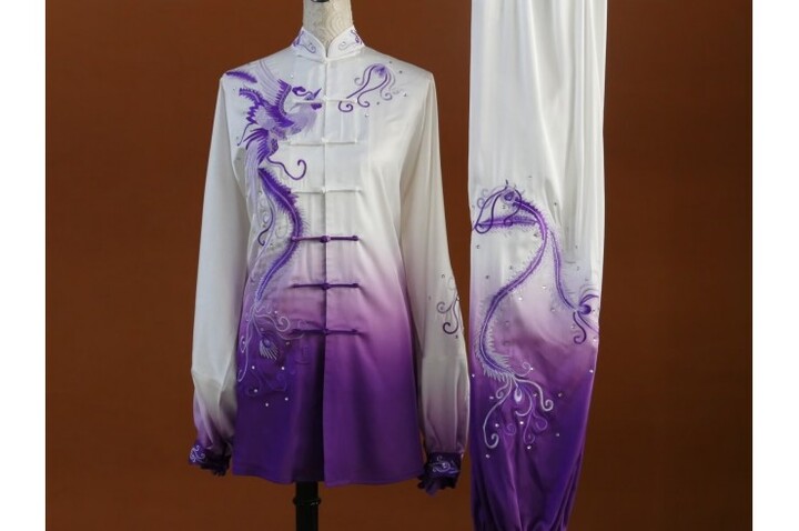 Traje Tai Chi Bordado, Fénix 5